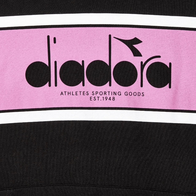 Diadora Wild Pink Logo Hoodie image 1