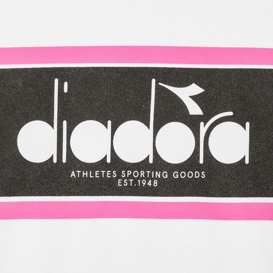 Diadora Optical White Logo Crew Sweatshirt image 1