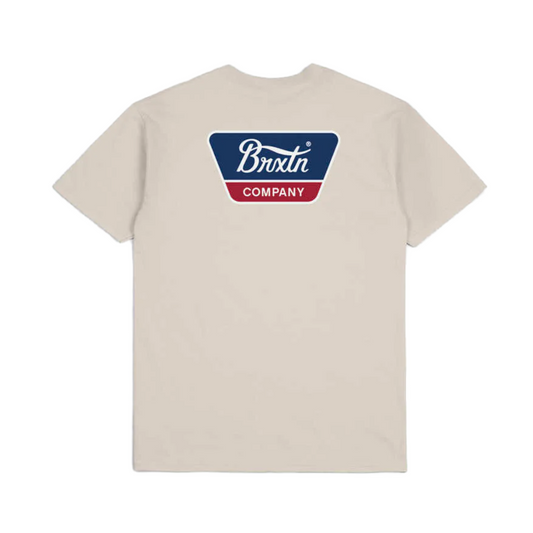 Brixton Cream Linwood S/S Standard T-Shirt image 1