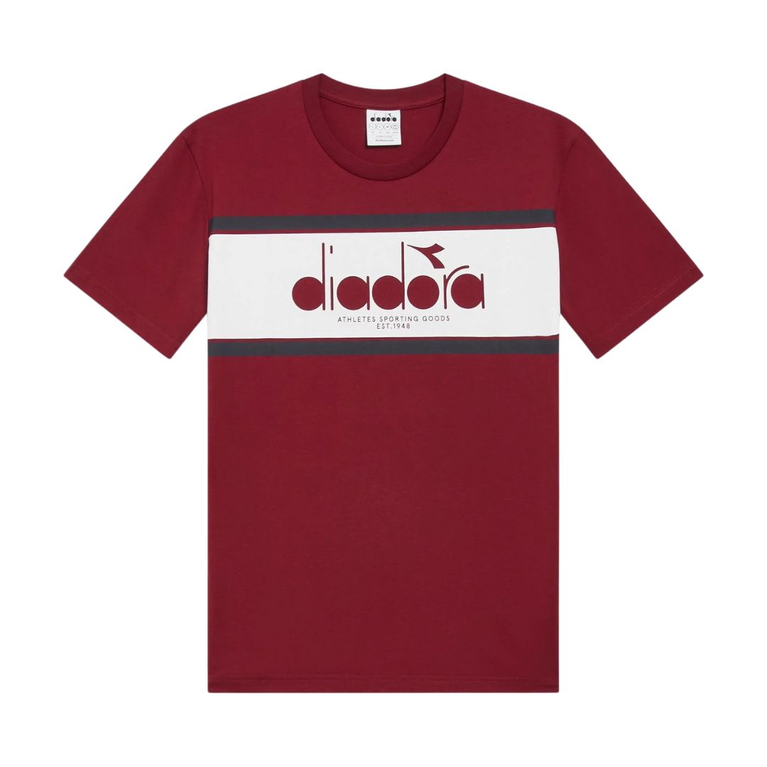 Diadora Empire Red SS Logo T-Shirt image 0