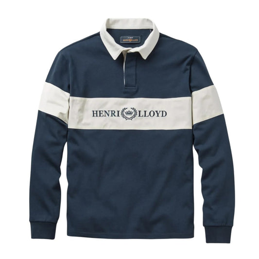 Henri Lloyd Navy Blue Voyager Rugby Shirt image 0