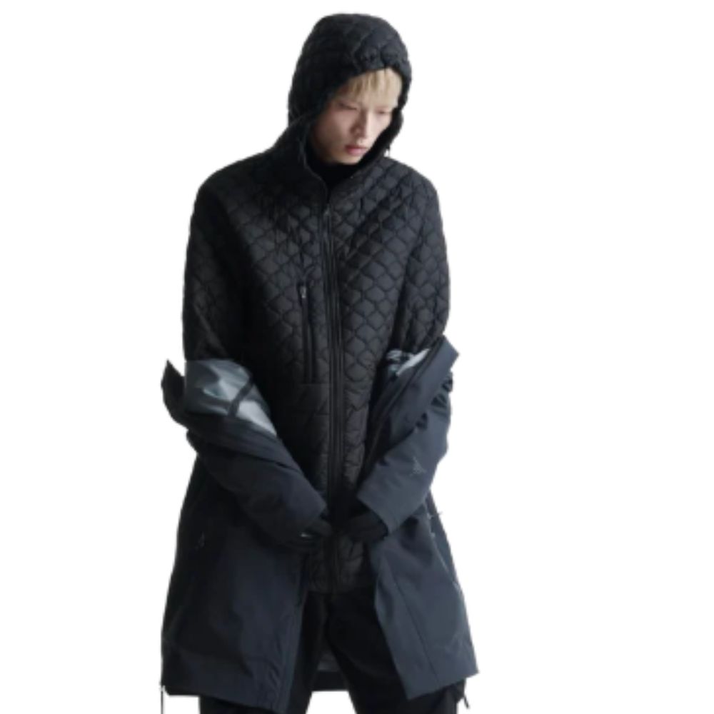 Krakatau Dark Grey PLANCK Liner Parka Jacket image 3