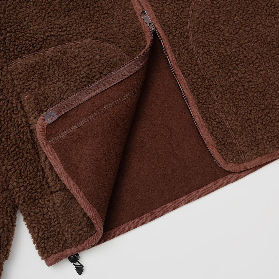 Parlez Amity Zip Thru Coffee Fleece image 3