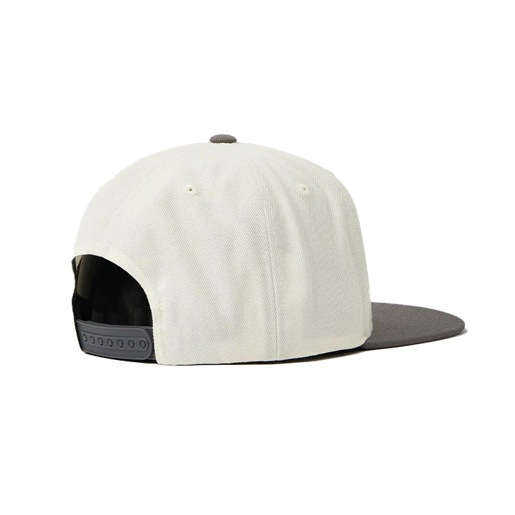 Brixton Charcoal/Off White Oath III Snapback image 1