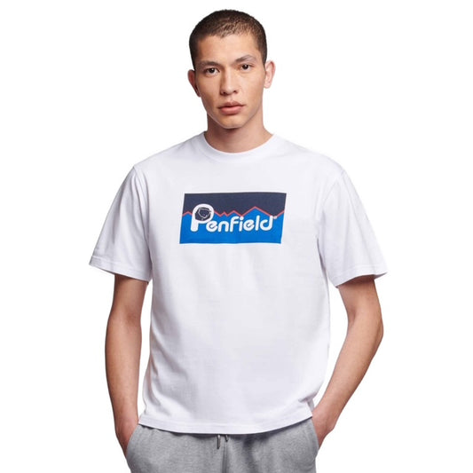 Penfield Bright White Original Large Logo S/S T-Shirt image 1