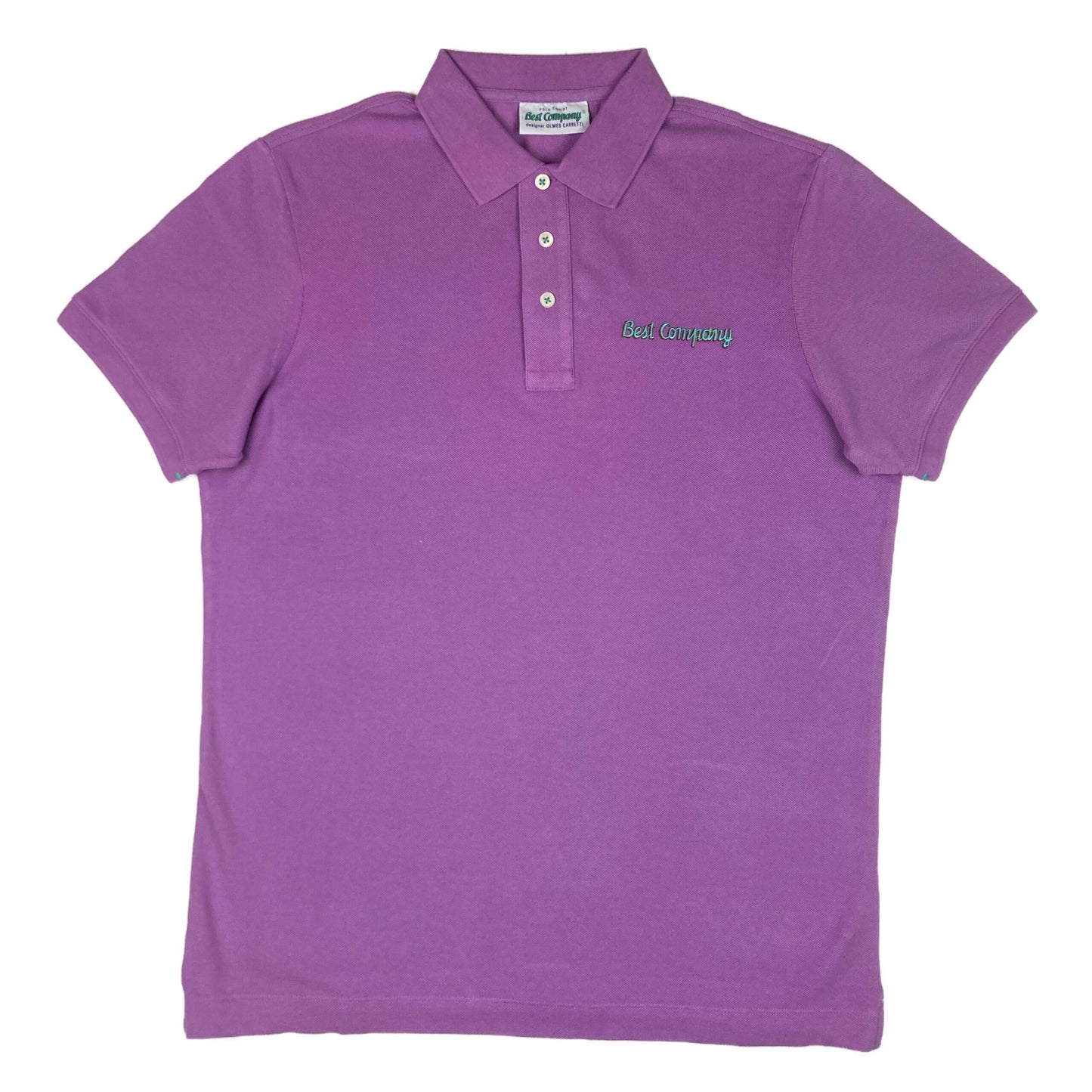 Best Company Vintage Lilac Cotton Polo Shirt image 0