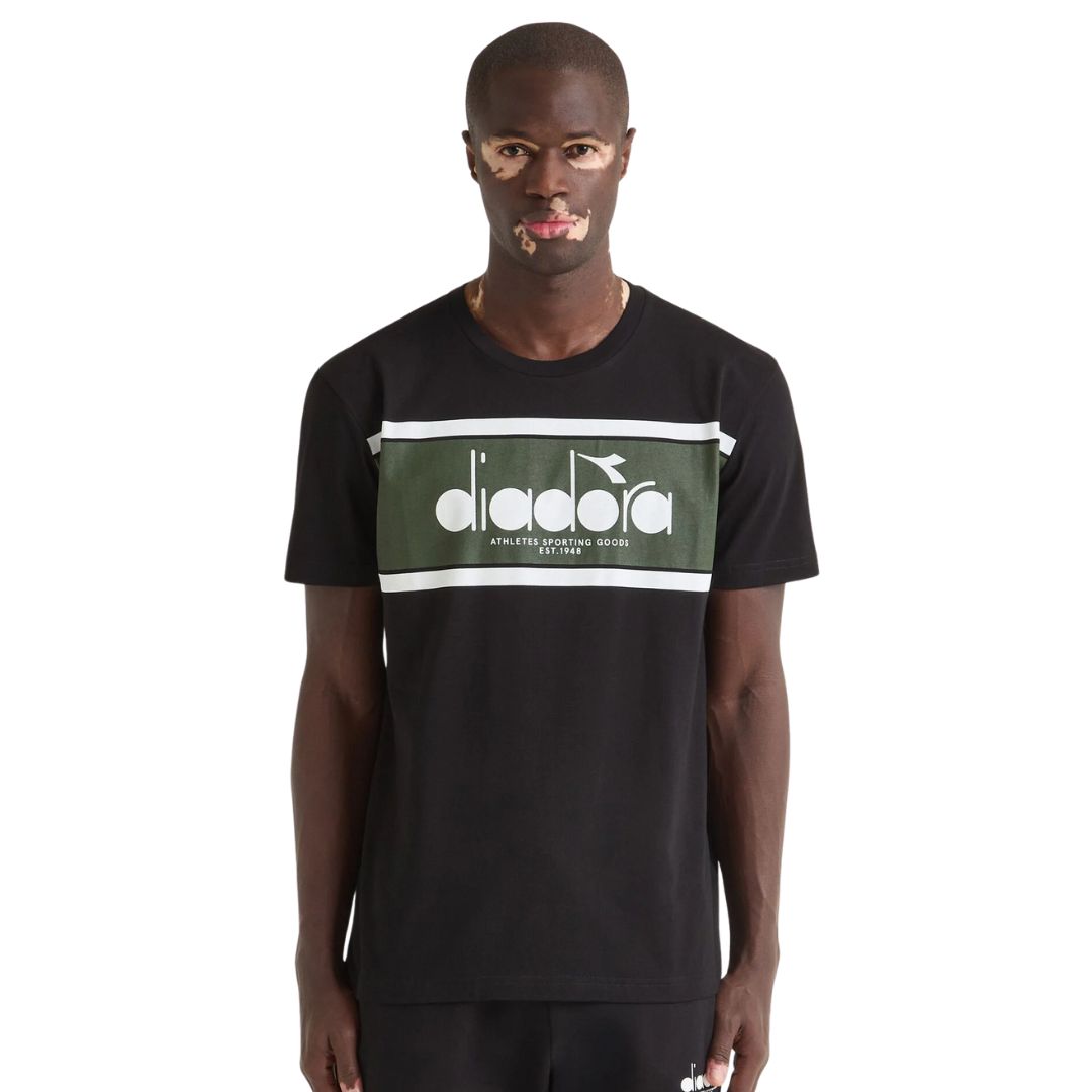Diadora Green Rifle SS Logo T-Shirt image 0