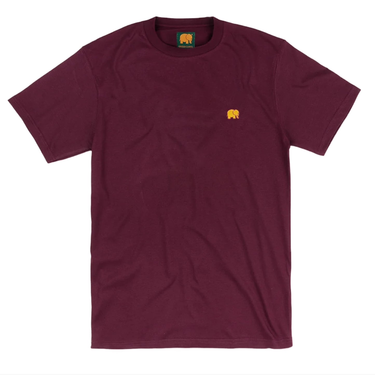 Trendsplant Burgundy Organic Essential T-Shirt image 0