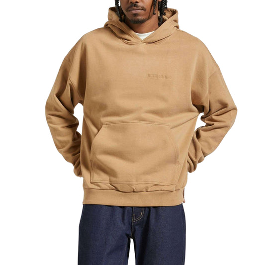 Brixton Tiger's Eye Embroidered Heavyweight Oversized Hoodie image 1