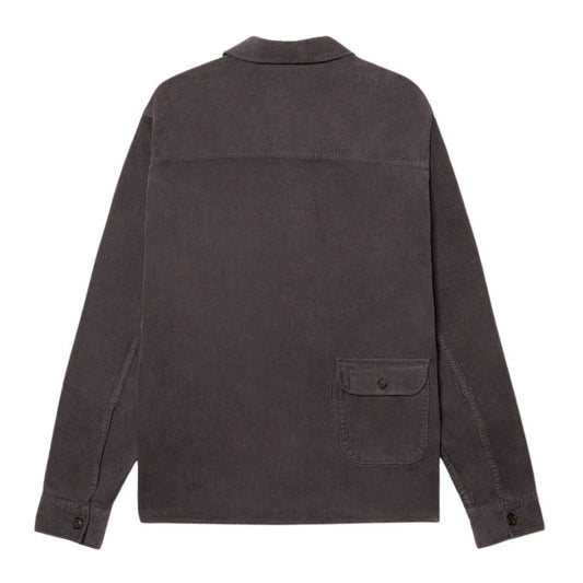 Pompeii Charcoal Grey Waffle Cord Chore Jacket image 1
