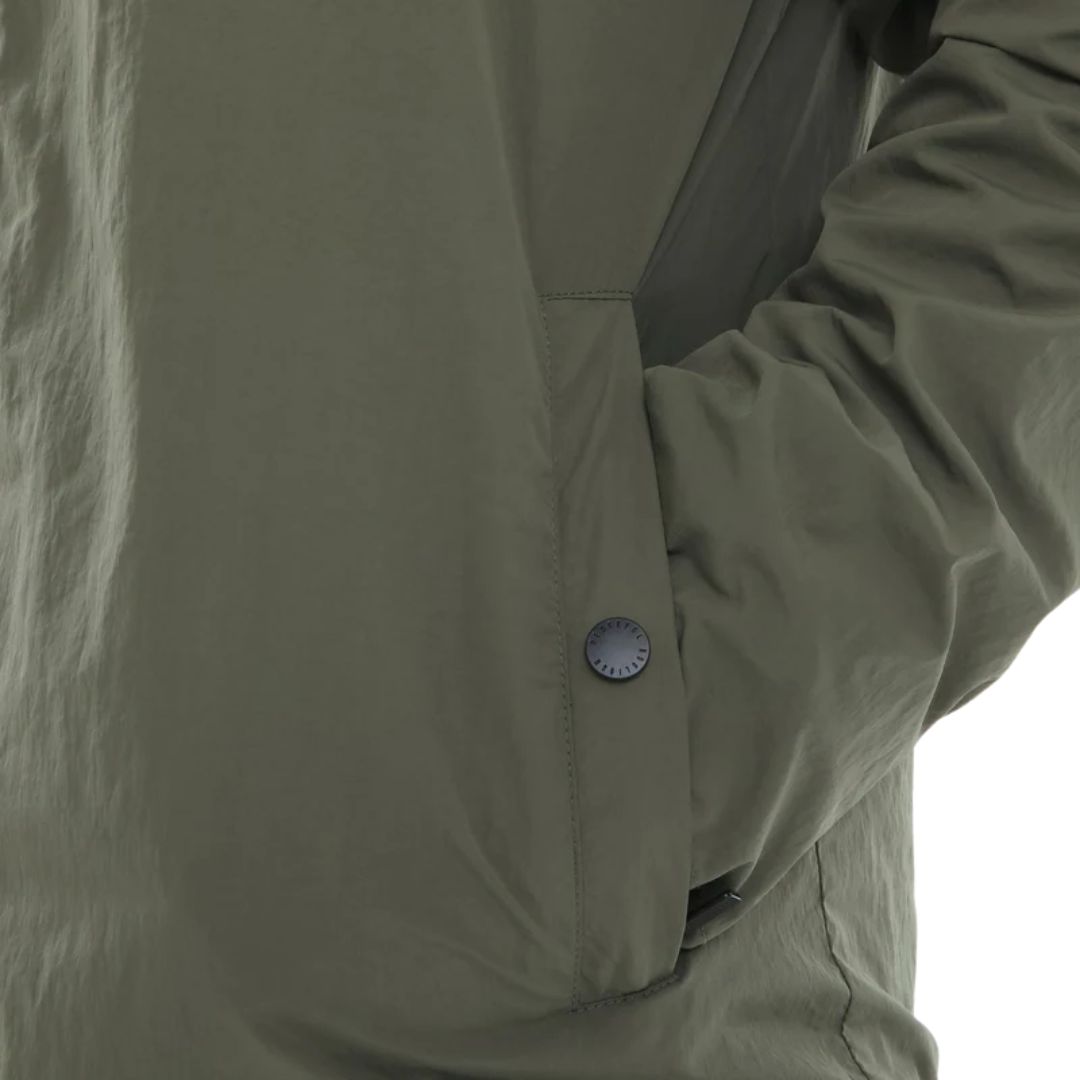 Peaceful Hooligan Khaki Fury Fleece Lined Jacket image 3