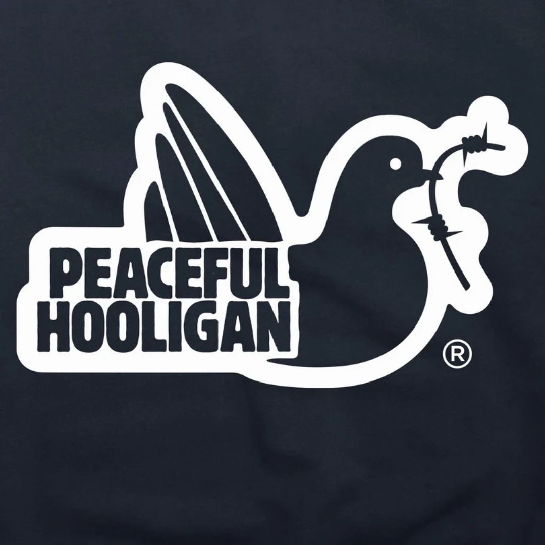 Peaceful Hooligan Navy Outline Sweatshirt image 2