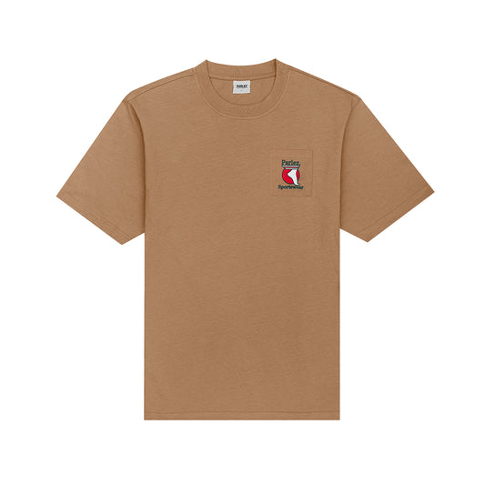 Parlez Sand Currere Pocket T-Shirt image 0