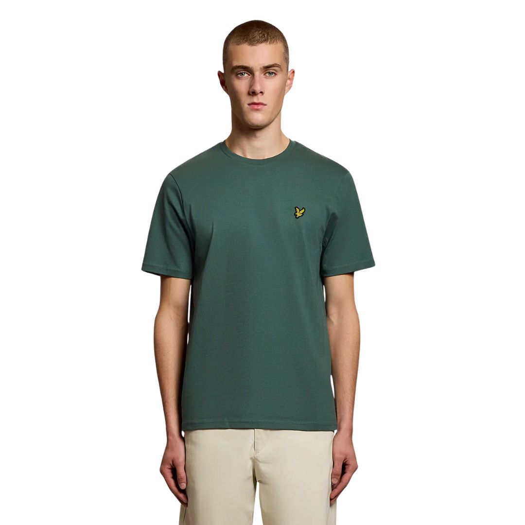 Lyle & Scott Everglade Cotton Crew Neck T-Shirt image 2
