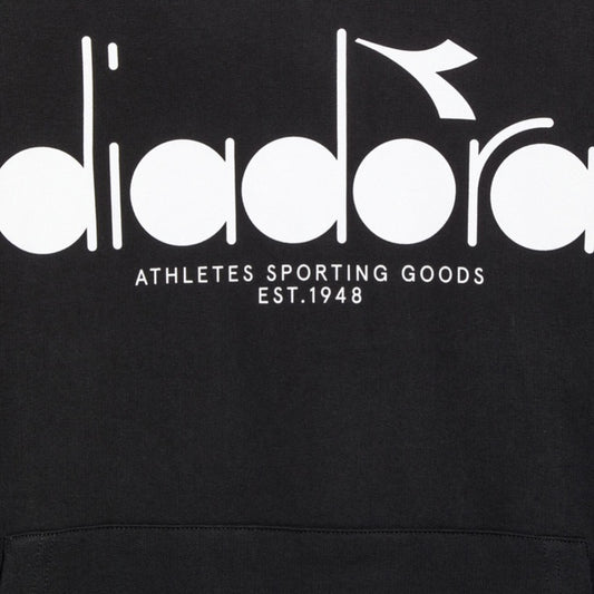Diadora Black Logo Hoodie image 1