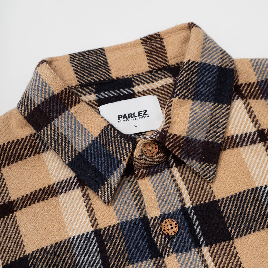 Parlez Blue Check Rivington Shirt image 1