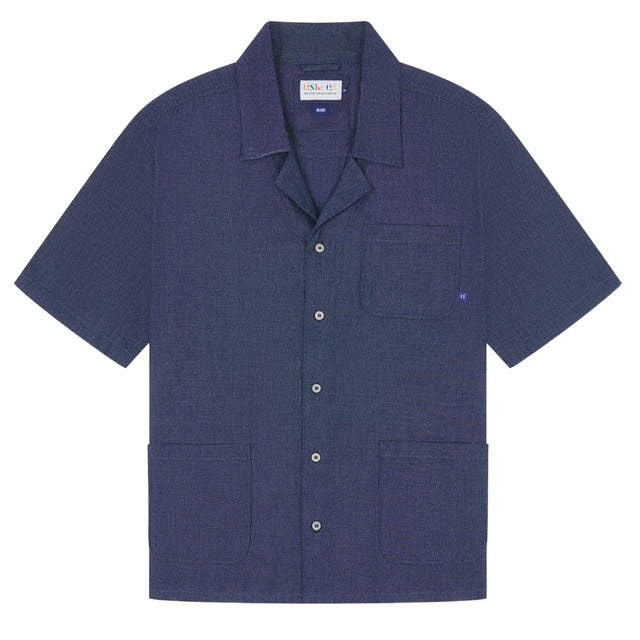 Uskees #6004 Cuban Oxford Chambray Shirt