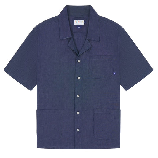 Uskees #6004 Cuban Oxford Chambray Shirt image 0