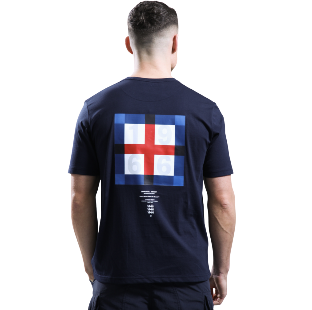 Marshall Artist Zero Twenty Six Navy T-Shirt image 1