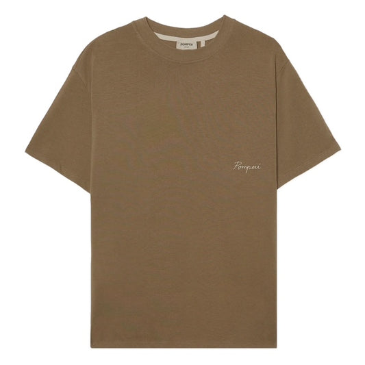 Pompeii Admission Letter Khaki T-Shirt image 0