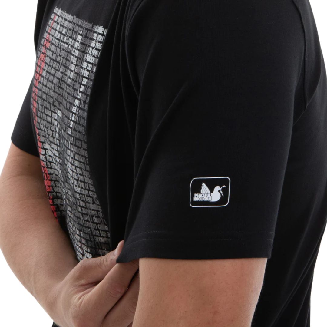 Peaceful Hooligan Black Clash T-Shirt image 2