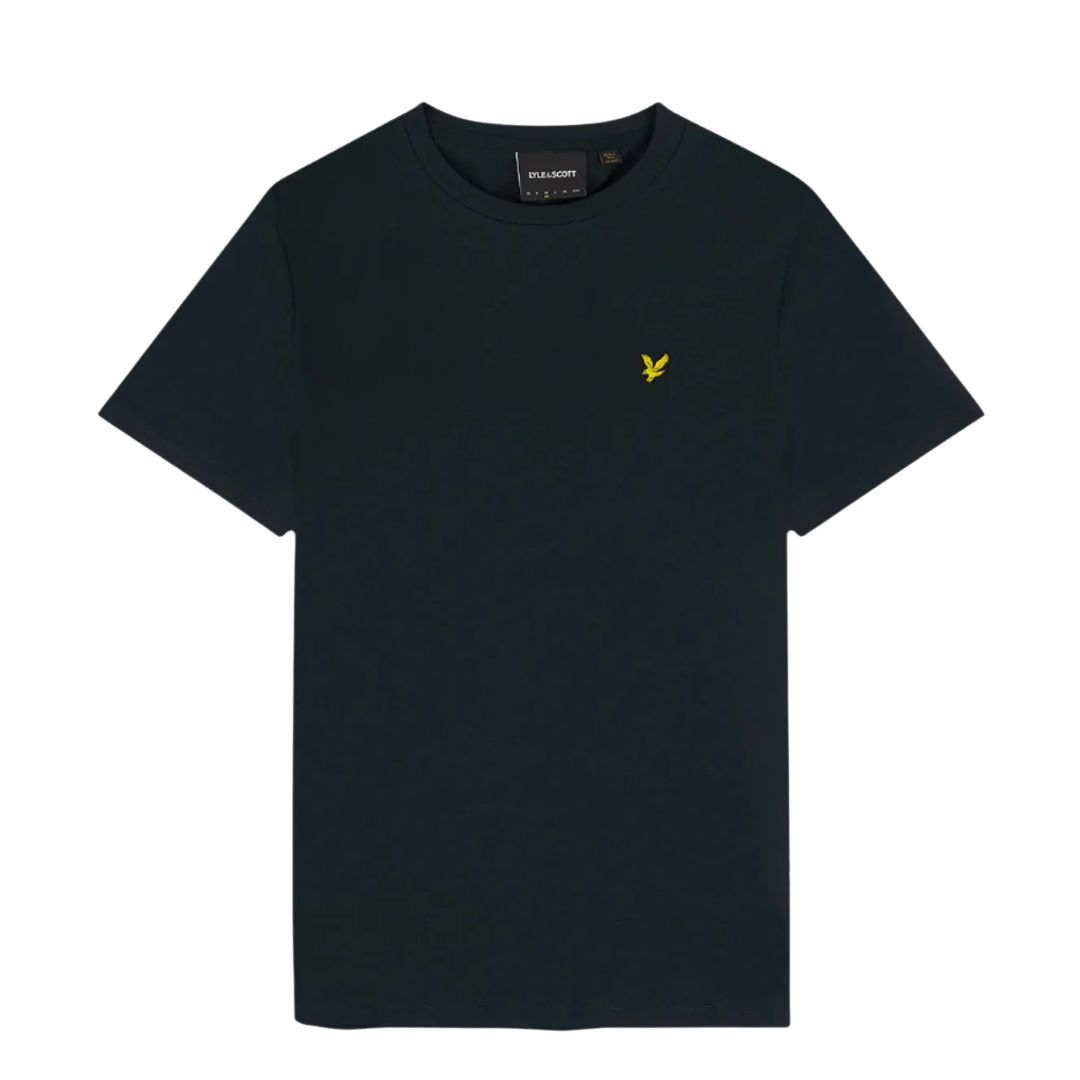 Lyle & Scott Navy Cotton Crew Neck T-Shirt image 0