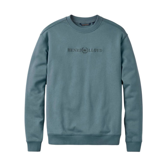 Henri Lloyd Lytham Crew Neck Sweat - Sea Spray Blue image 0