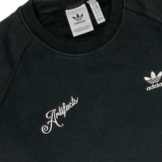 Artifacts X Adidas Trefoil Black Essentials Crew Sweatshirt image 1