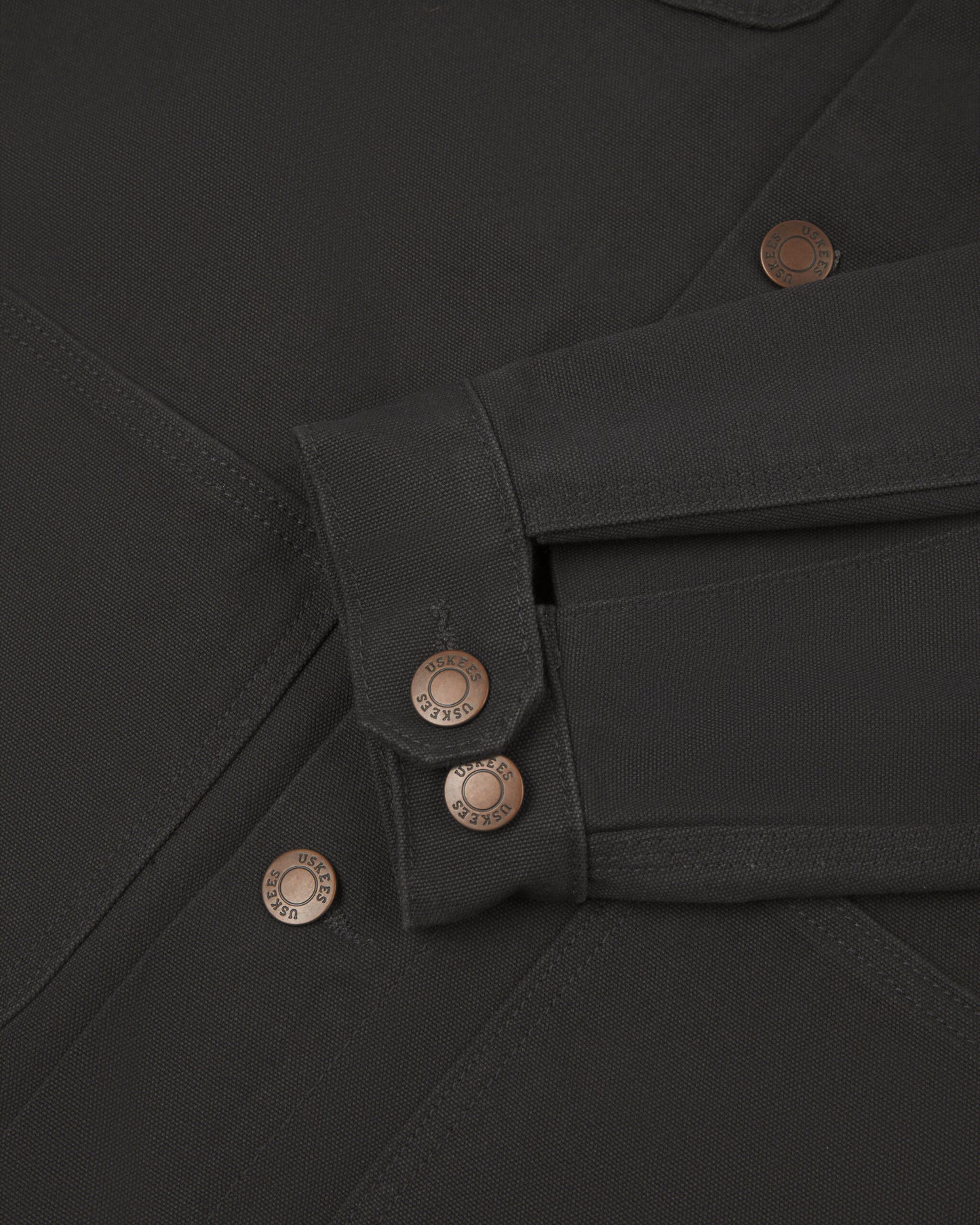Uskees Charcoal #3025 Canvas Chore Jacket image 2