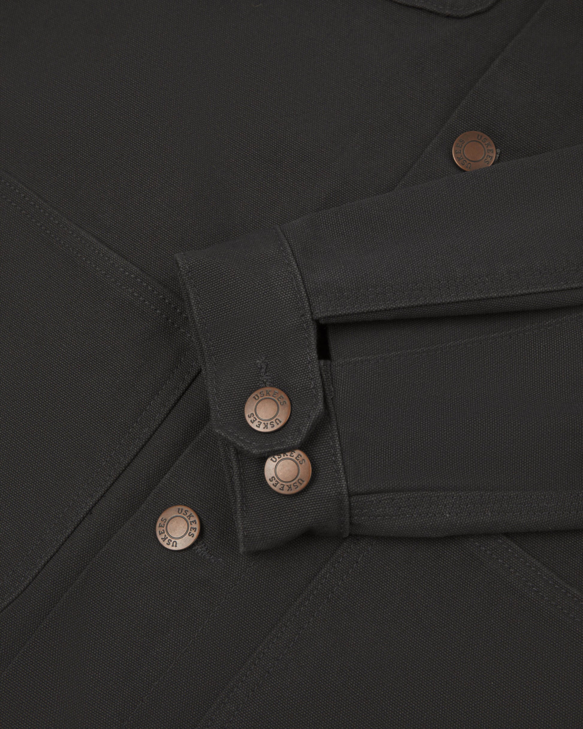 Uskees Charcoal #3025 Canvas Chore Jacket image 2