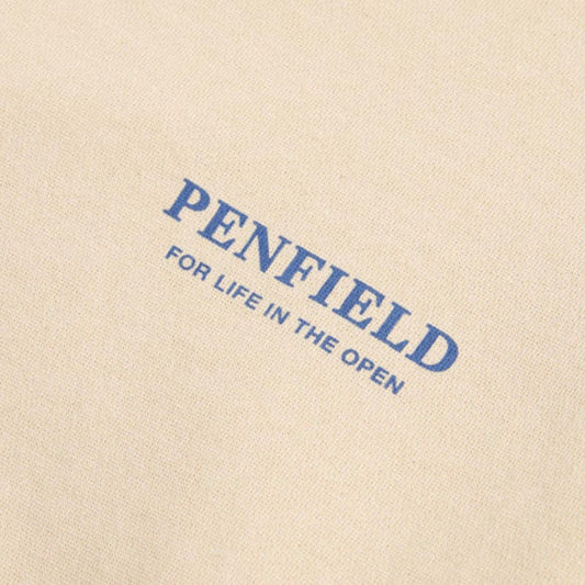 Penfield Brown Rice Circle Riverview Crew Sweatshirt image 1