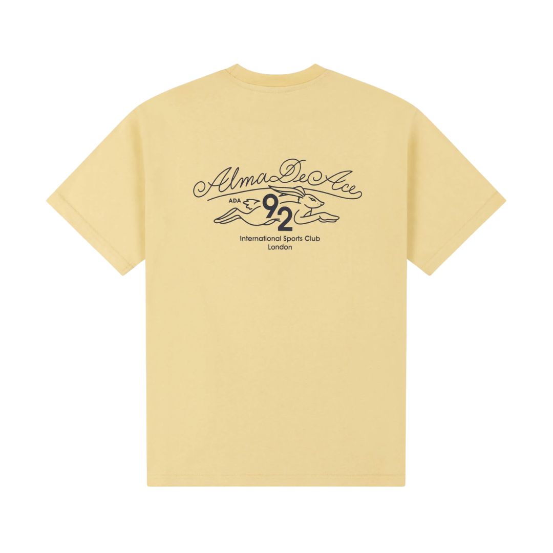 Alma De Ace Hare Sports 92 T-Shirt Yellow