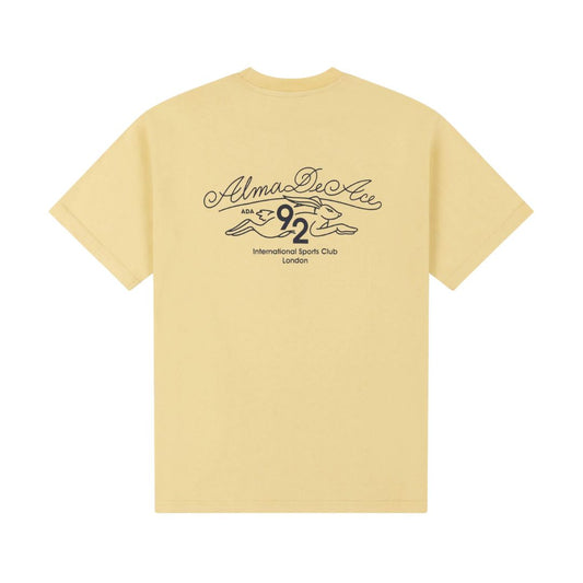 Alma De Ace Hare Sports 92 T-Shirt Yellow