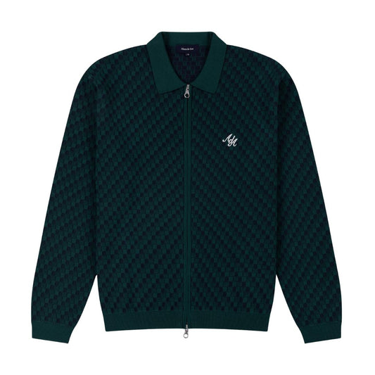 Alma De Ace Rezio Green Knitted Jacket