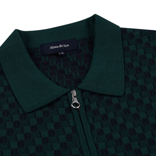 Alma De Ace Rezio Green Knitted Jacket