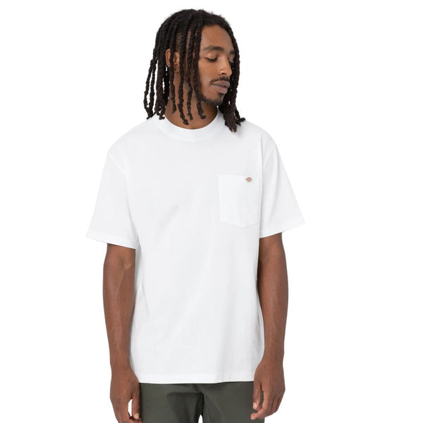 Dickies Luray Light Weight Pocket White T-Shirt