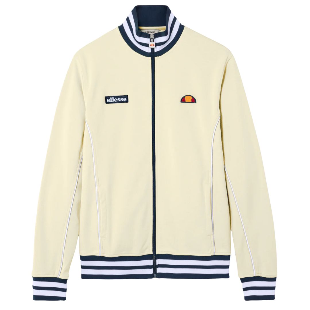 Ellesse Milan Light Yellow/Navy Track Jacket