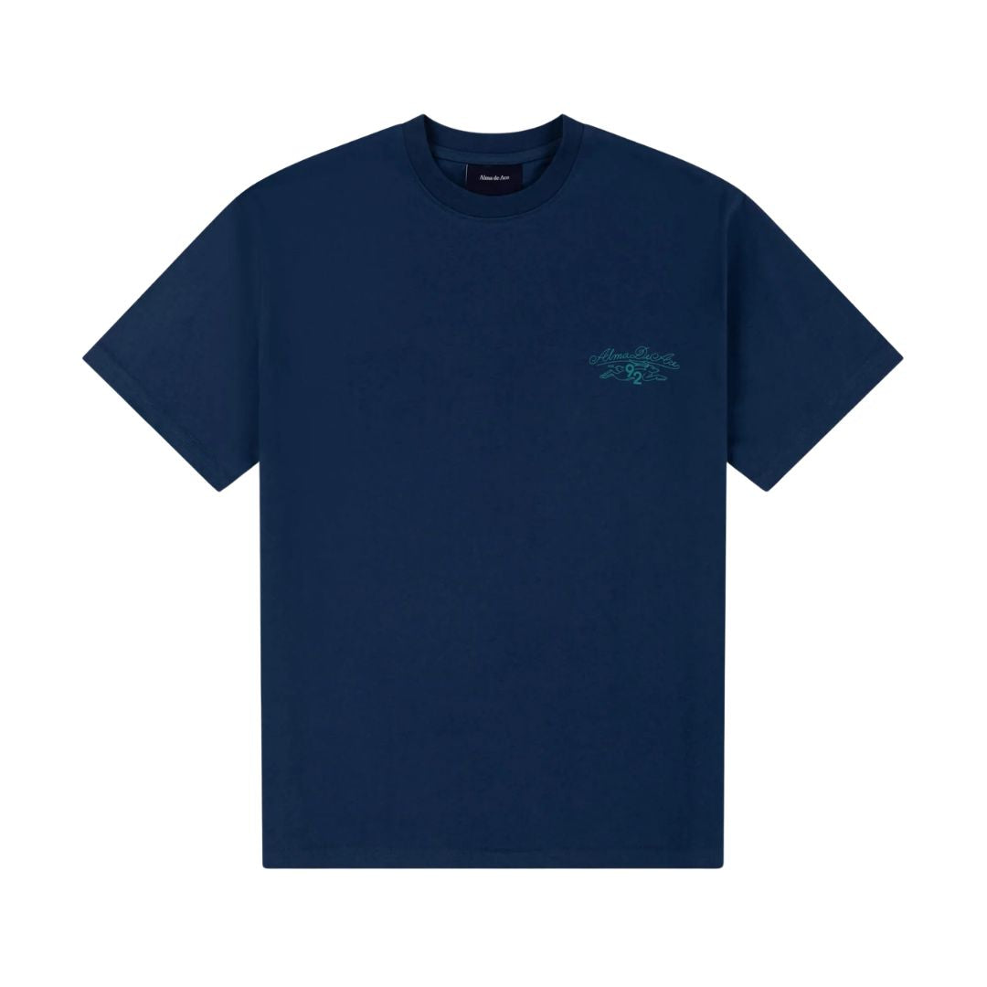 Alma De Ace Hare Sports 92 Navy Blue T-Shirt