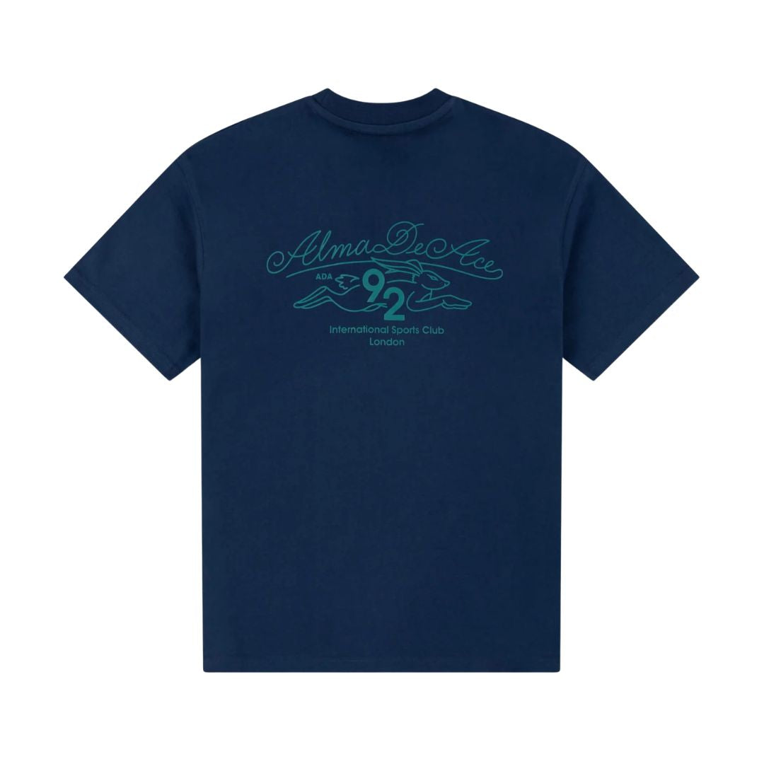 Alma De Ace Hare Sports 92 Navy Blue T-Shirt