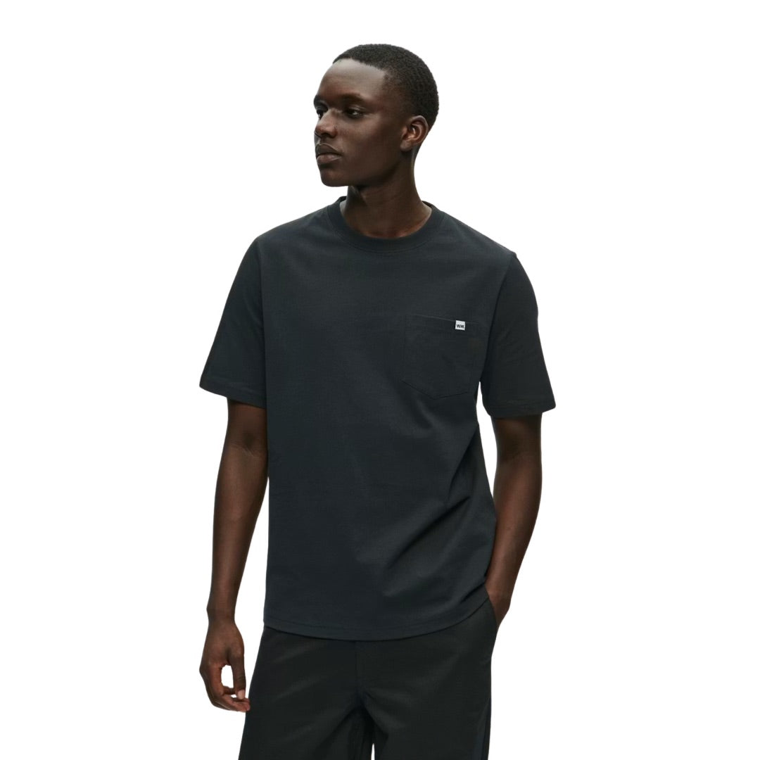 Wood Wood WW Bobby Black Pocket T-Shirt