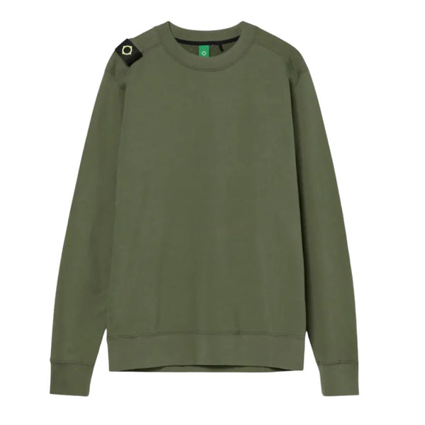Ma.Strum Crew Bronze Green Sweatshirt
