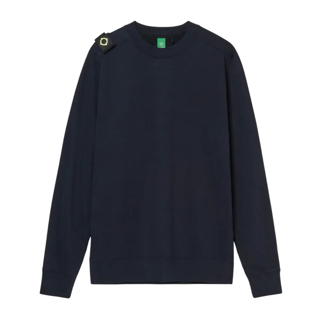 Ma.Strum Crew Ink Navy Sweatshirt