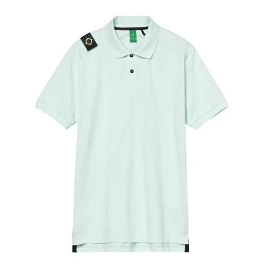 Ma.Strum Volt SS Jersey Polo Frost Blue