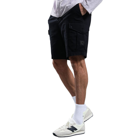 Marshall Artist Ainsdale Black Cargo Shorts