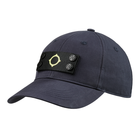 Ma.Strum Badge Ink Navy Baseball Cap