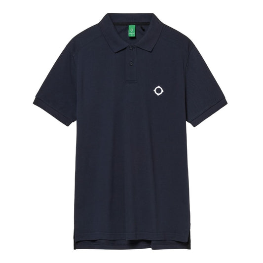 Ma.Strum Ink Navy Pique Polo