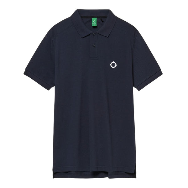 Ma.Strum Ink Navy Pique Polo