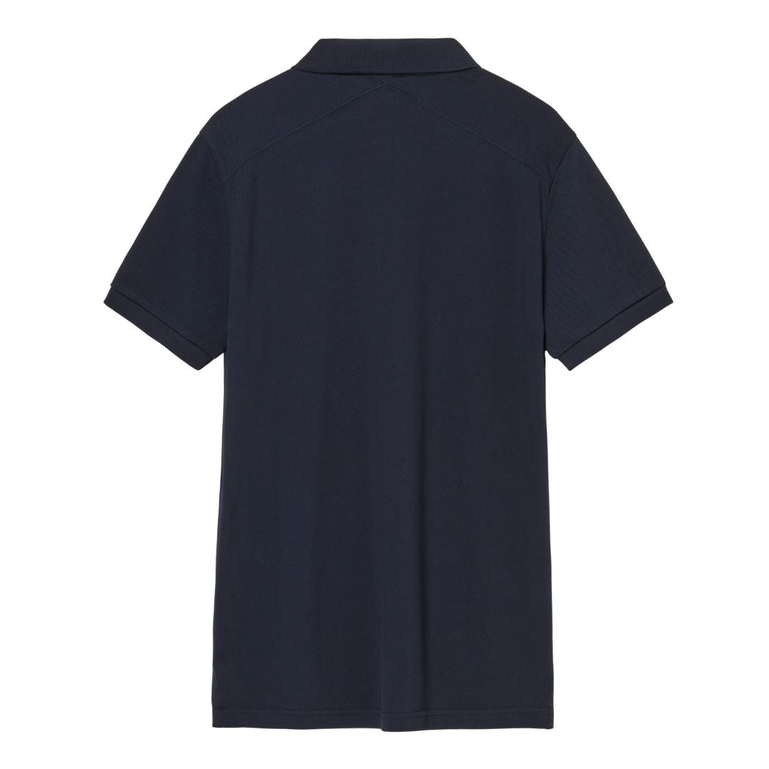 Ma.Strum Ink Navy Pique Polo