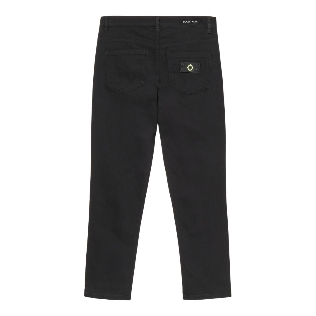 Ma.Strum Pioneer 5 Pocket Jet Black Pant