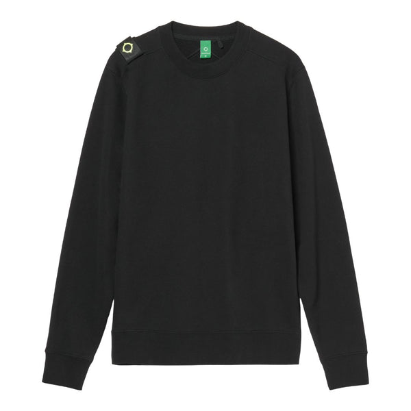 Ma.Strum Training Crew Jet Black Sweatshirt